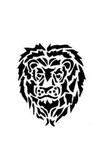 Stencil  leeuw